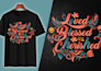 create custom t shirt design and vector illustration for merchandise